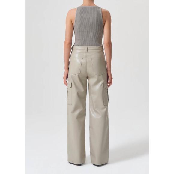 NEW AGOLDE mina tank in drab - Picture 2 of 5